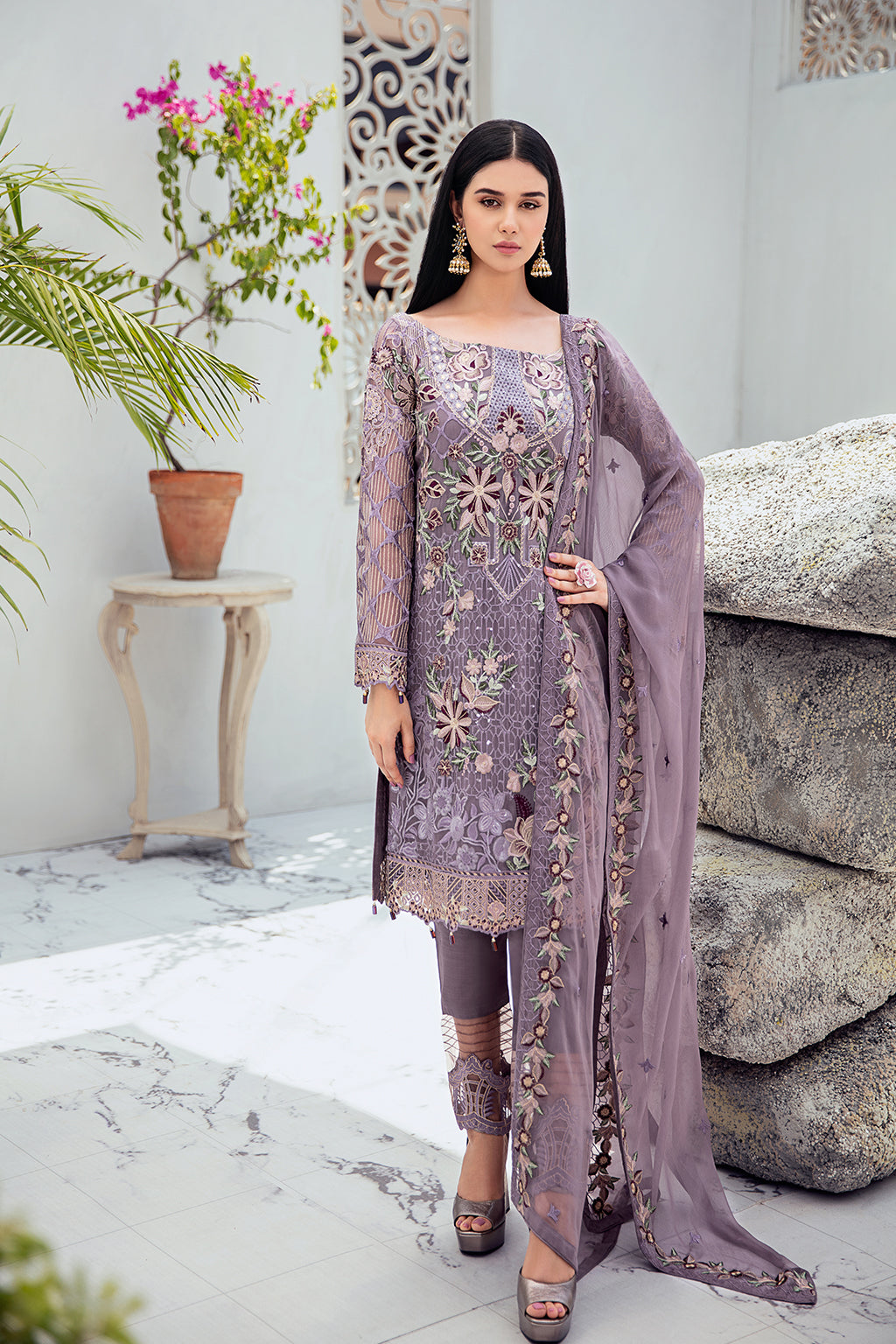 Ramsha Rangoon Collection`22 D#609 (Vol-6)