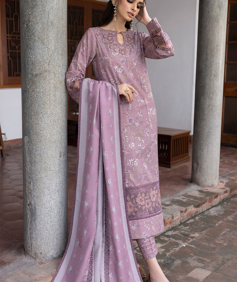 Iznik Jahan-Ara Winter Unstitched`23 IJK-06 DELARAM