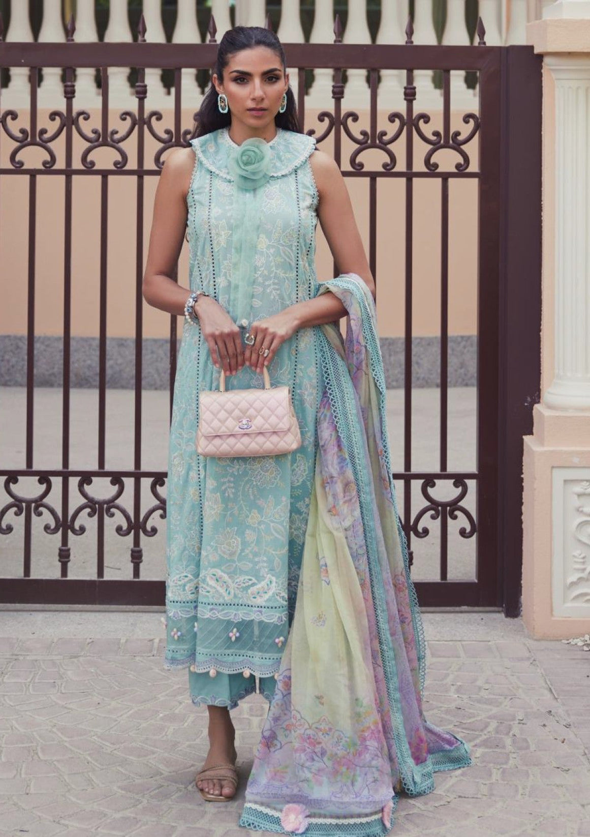 Farah Talib Aziz WES Luxury'25 FTL25#07 - Alice Aqua