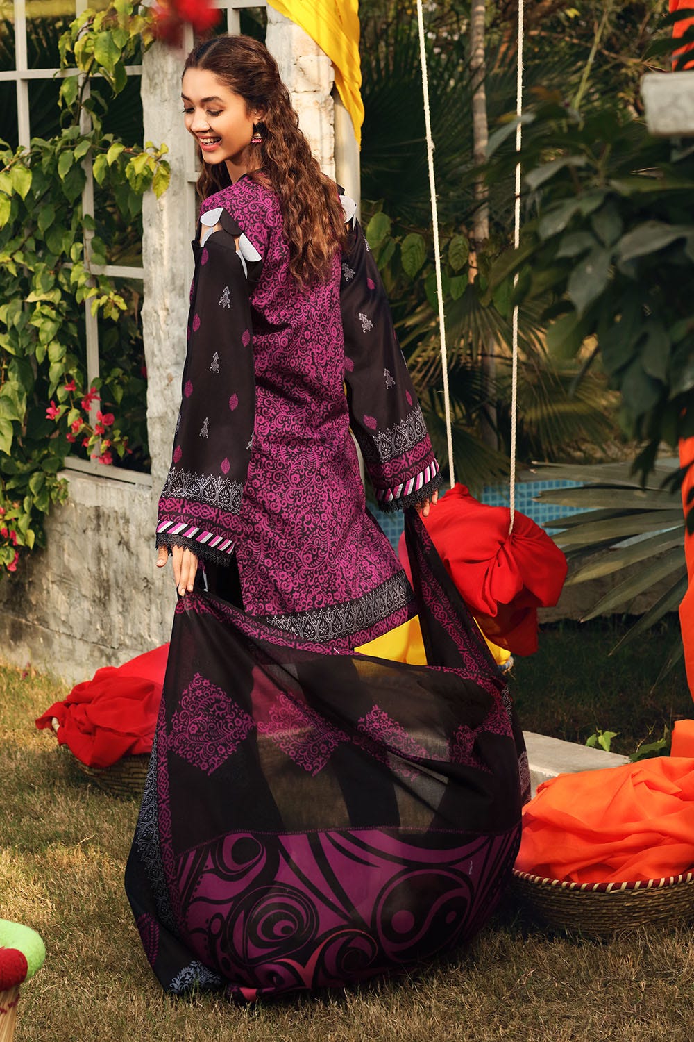 Gul Ahmed Emb Lawn'21 CL-1180 A