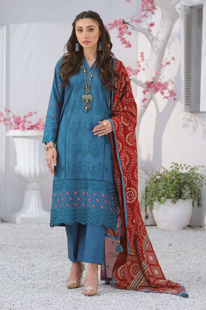 Lakhany Digital Print Lawn`22 EC#2227