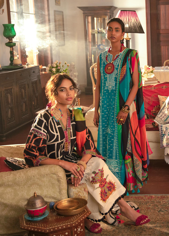 Mahgul Sabzwari Luxury Lawn`22 MLC#13