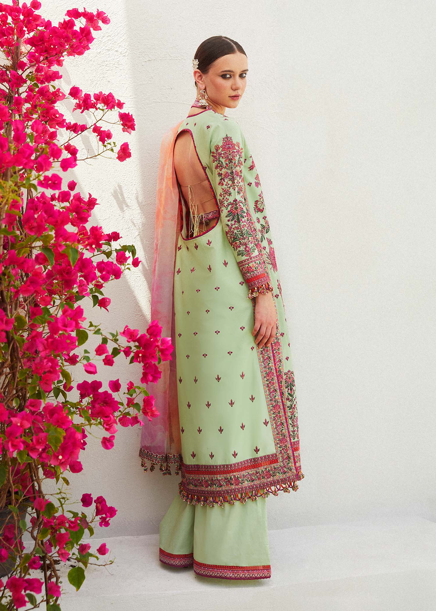 Hussain Rehar Eid Luxury Lawn SS/ 24 EIRA D#463