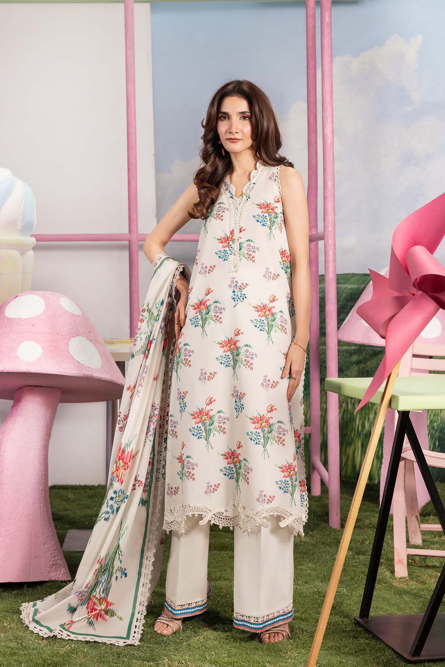 Maria.B M Basics S/S Lawn`26 D#06-A