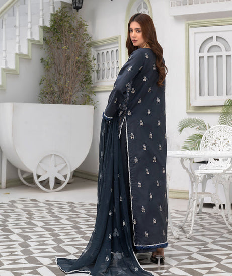 Feroza Fizza Luxury Lawn'24 D#10