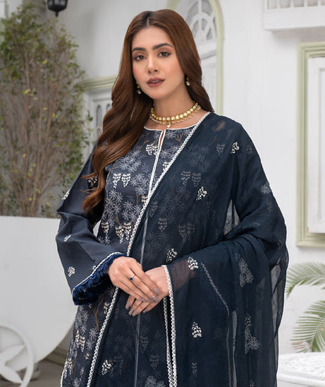 Feroza Fizza Luxury Lawn'24 D#10