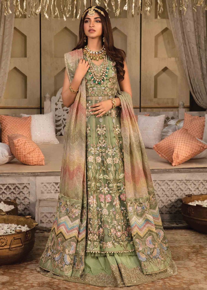 CRIMSON | Wedding Unstitched Collection '22 D# MINT - 1B