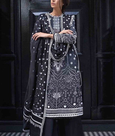 Sobia Nazir Monochrome Lawn`21 D#6