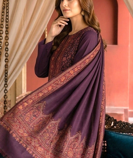 Shaista Kani Wool Jacquard'26 D#11
