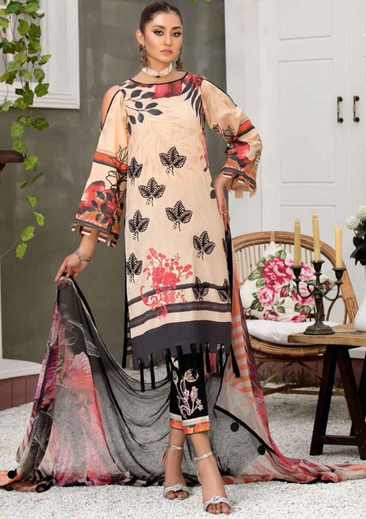 Zarif S/S Lawn`21 D#07