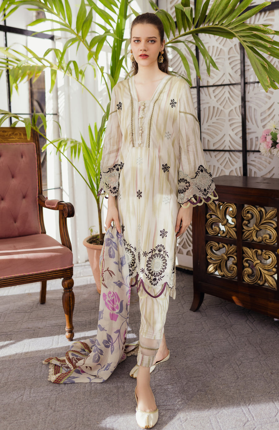 AL-Zohaib S/Shine Bloom Lawn'24 D#07