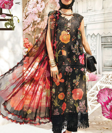 M Prints Unstitched Eid Edit'25 D#7-B