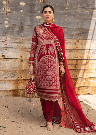 Hussain Rehar Ragoli S/S Luxury Lawn'22 Shala D#170