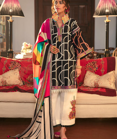 Mahgul Sabzwari Luxury Lawn`22 MLC#13