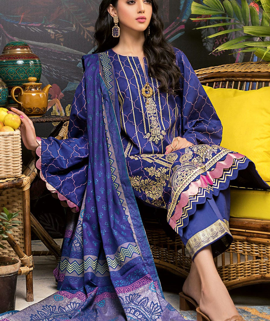 Gul Ahmed Emb Lawn'21 CL-1194