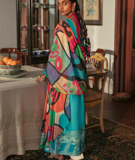 Mahgul Sabzwari Luxury Lawn`22 MLC#15