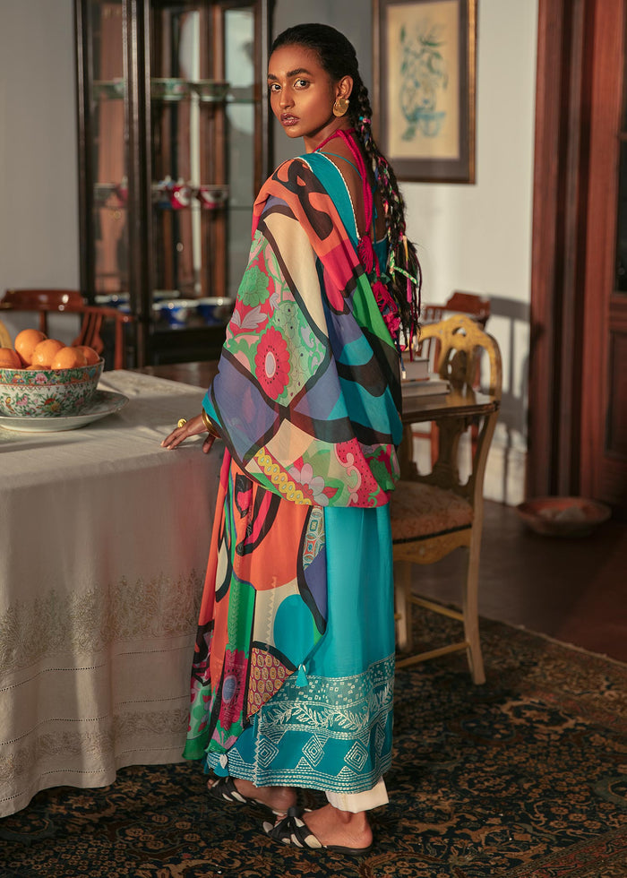 Mahgul Sabzwari Luxury Lawn`22 MLC#15