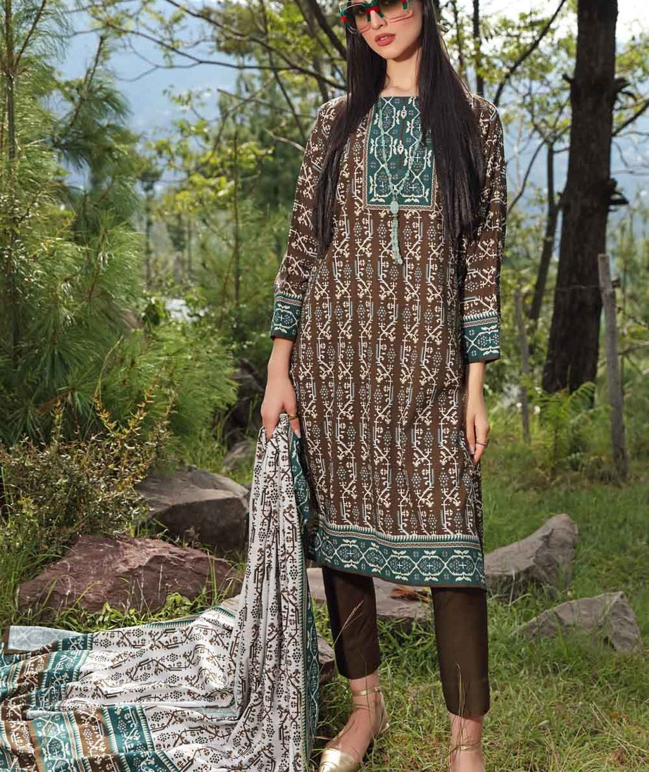 Gul Ahmed Winter Collection`21 LT # 12031 B
