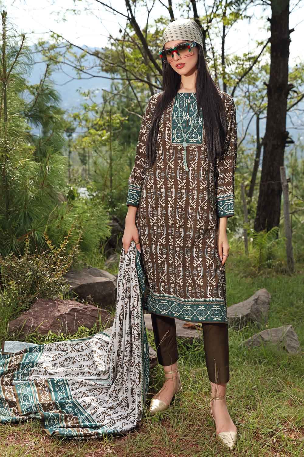Gul Ahmed Winter Collection`21 LT # 12031 B
