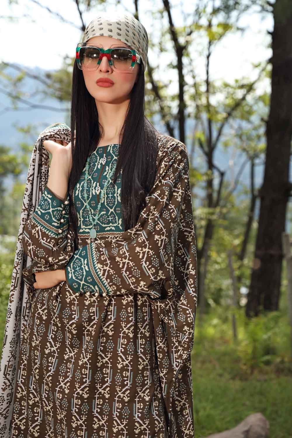 Gul Ahmed Winter Collection`21 LT # 12031 B