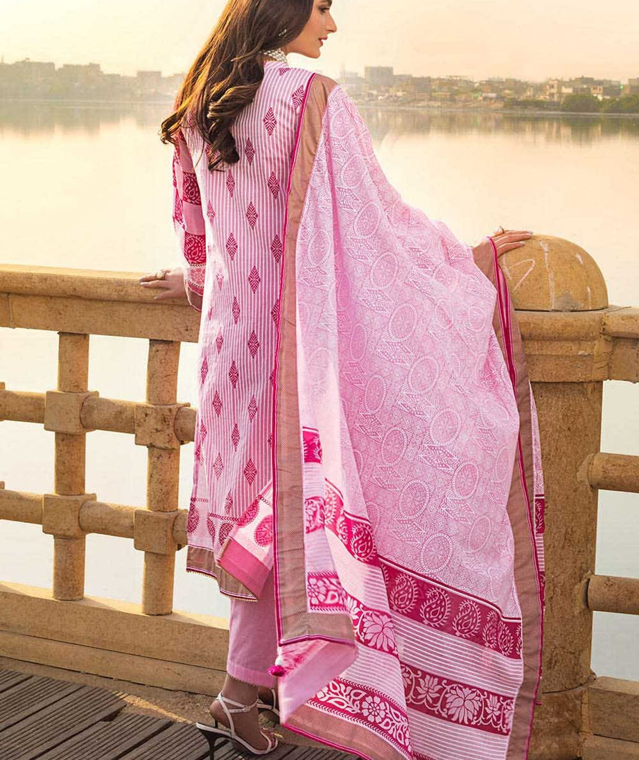 Gul Ahmed Emb Lawn'21 CL-1210 B