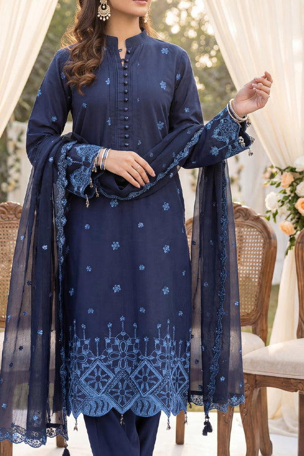 Sana & Sara Luxury Lawn'26 D#880