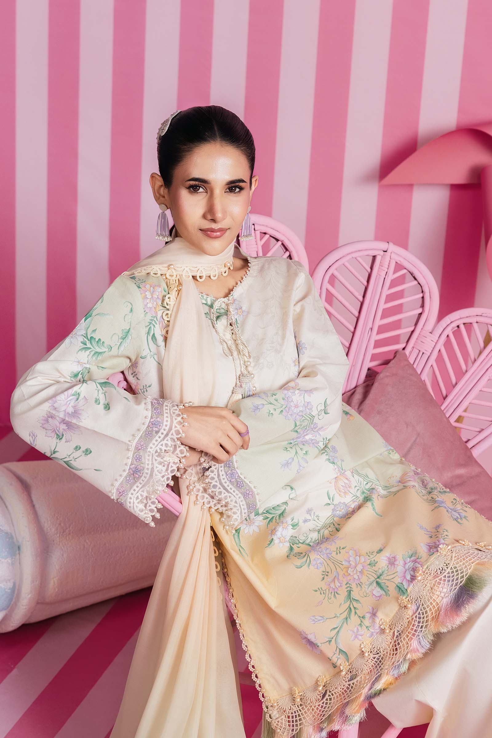 Maria.B M Basics S/S Lawn`26 D#07-A