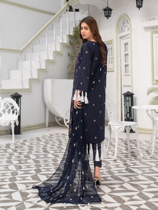 Feroza Fizza Luxury Lawn'24 D#08