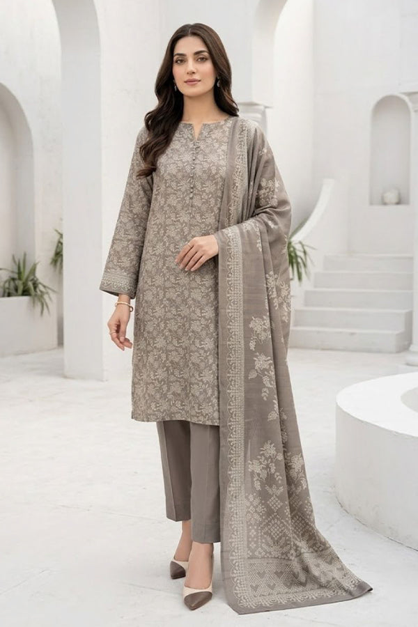 BR Sehar Dhanak'26 3Pcs D#2 (Fawn)