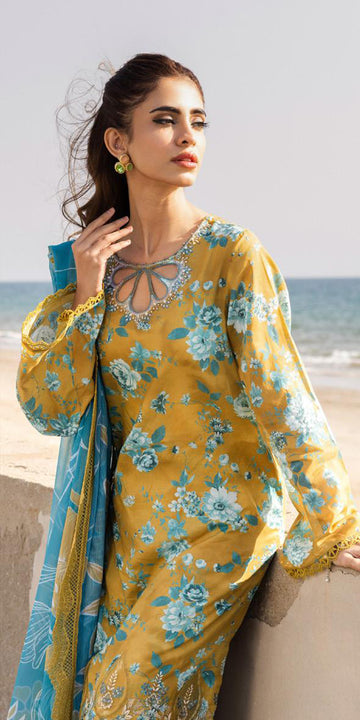 RA Aafreen Emb Lawn`25 V#5 AF # 173