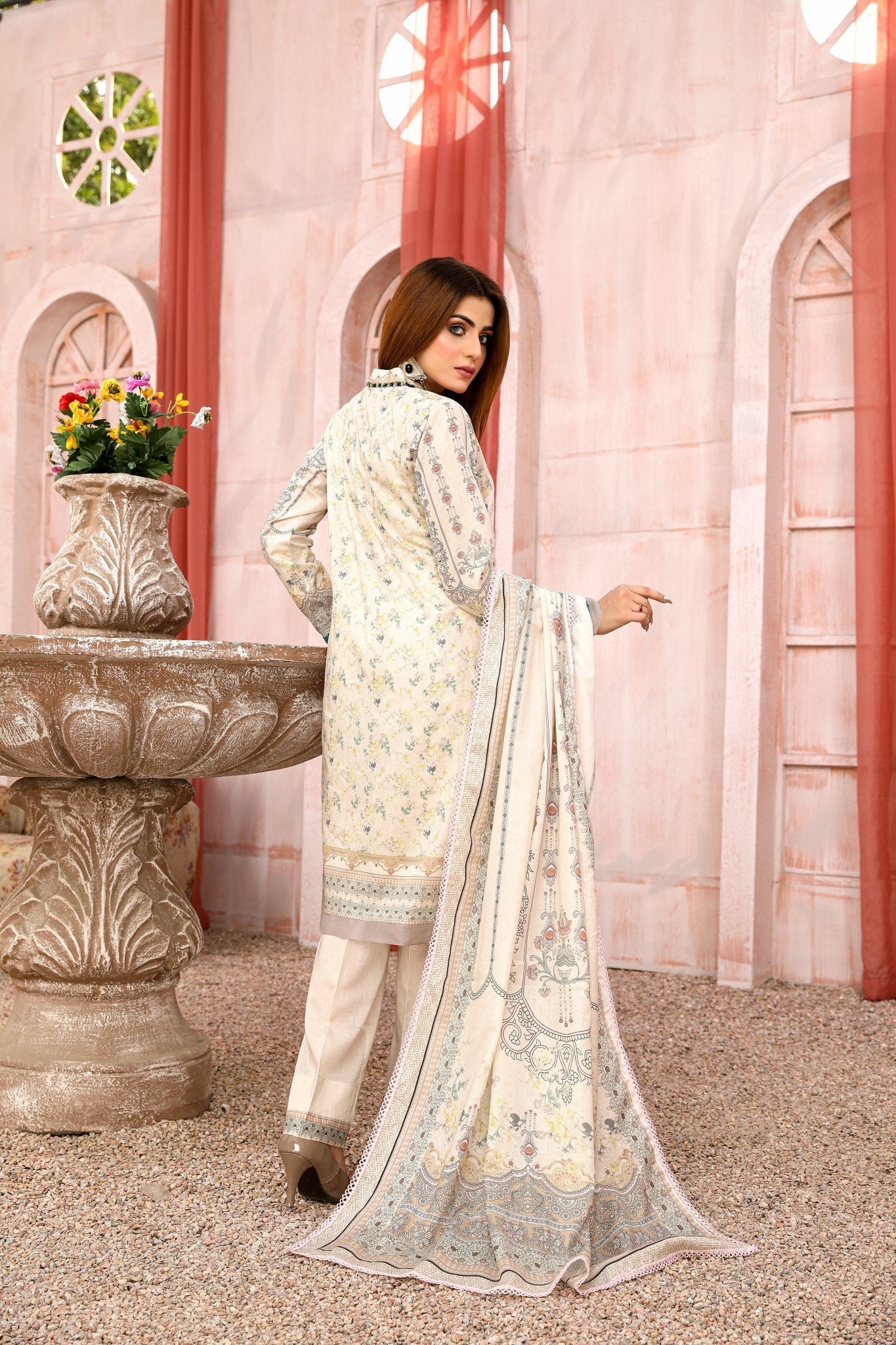 Safwa Digital Printed Lawn`22 MK#07