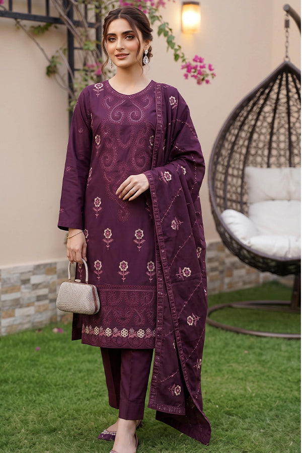 BR Rounaq Emb Dhanak'26 V#15 D#1 (Purple)