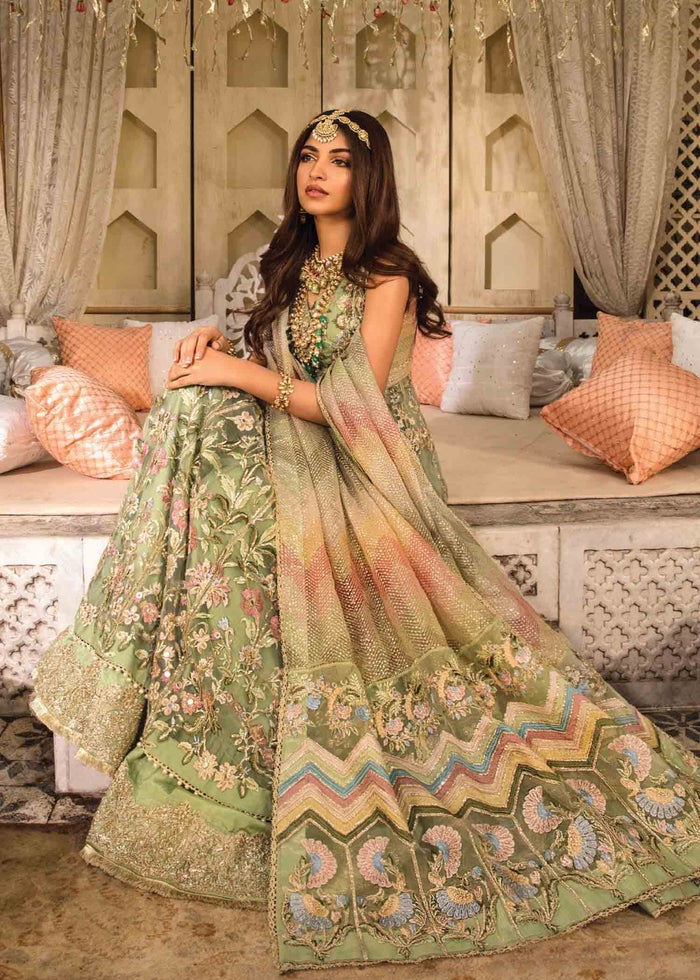 CRIMSON | Wedding Unstitched Collection '22 D# MINT - 1B