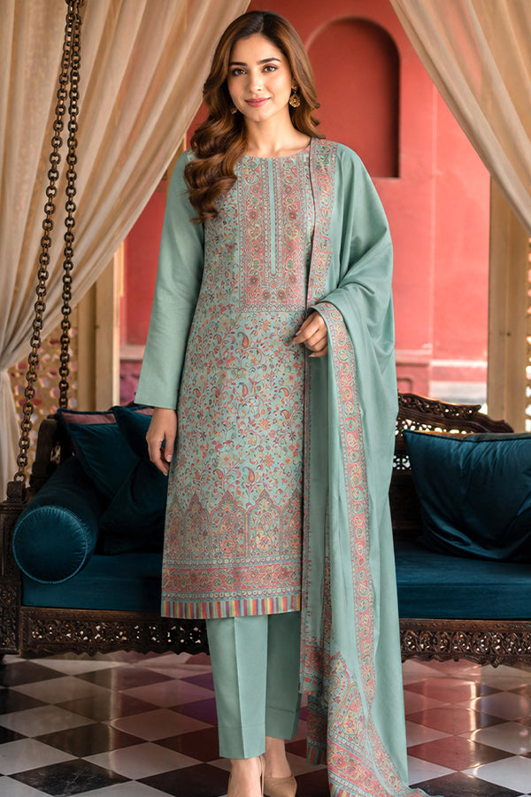 Shaista Kani Wool Jacquard'26 D#12