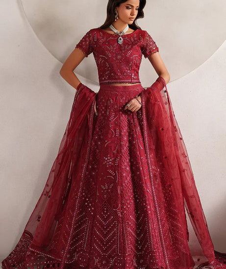 Zarif Muse Emb Organza`26 D#01 SHEEN