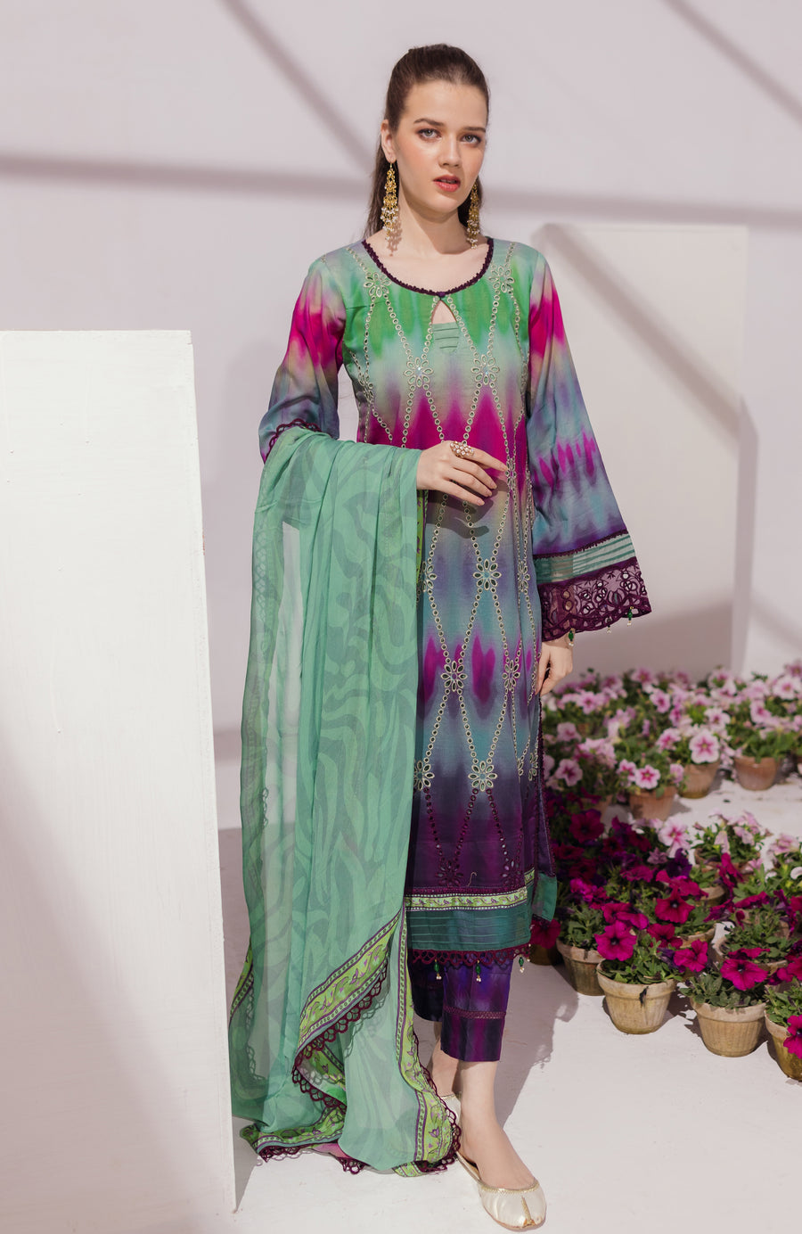 AL-Zohaib S/Shine Bloom Lawn'24 D#08