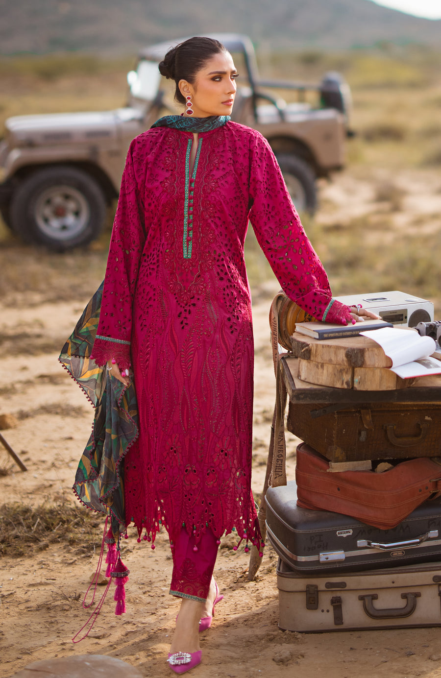 Mahiymaan Luxury Lawn Eid Edit'24 M#08