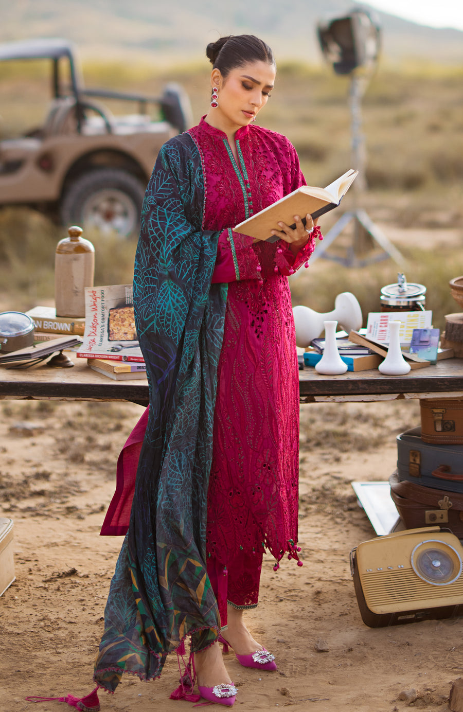 Mahiymaan Luxury Lawn Eid Edit'24 M#08