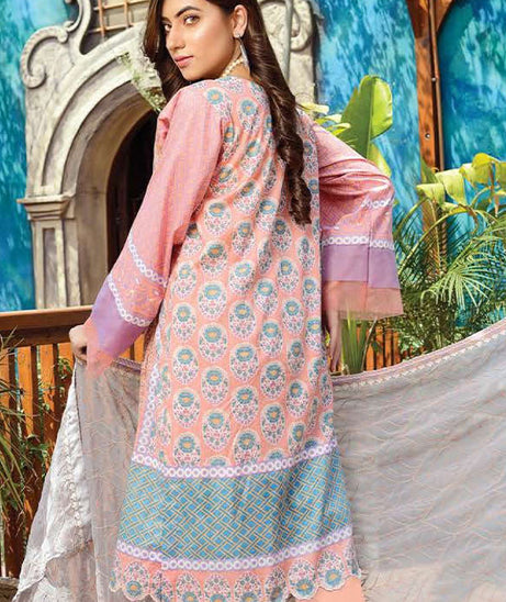 Zebaish Arzo Emb Lawn`21 D#08