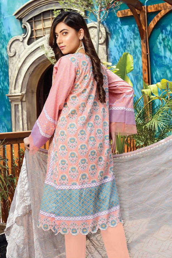 Zebaish Arzo Emb Lawn`21 D#08