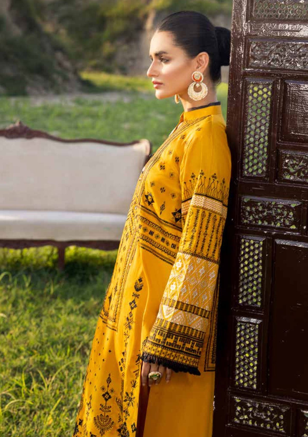 Muscari Emb Cotton Satin`22 D#107