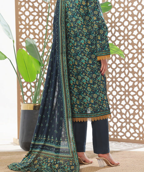 VS Daman Print Lawn`25 D#804 D Zink
