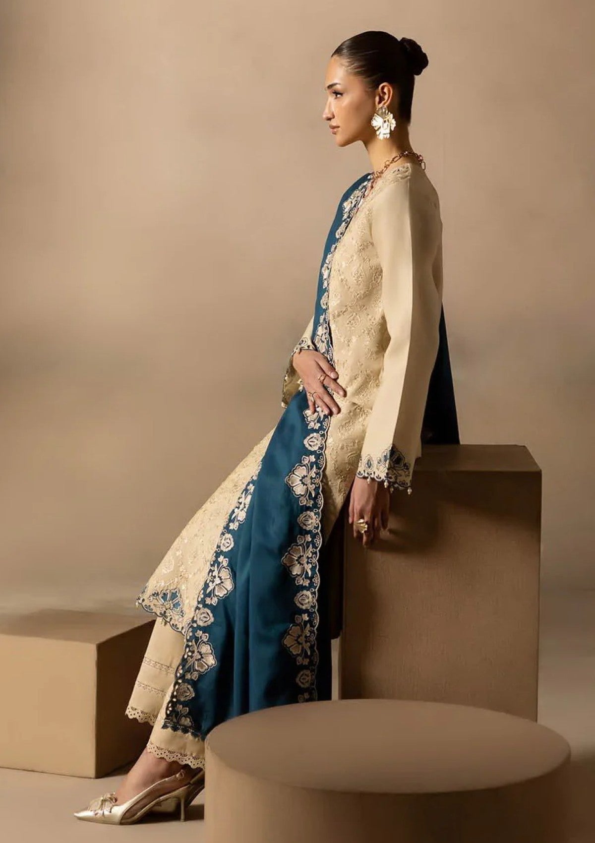 Raj Bari Sareen C/Kari Viscose`25 D#06