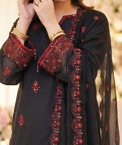 Sana & Sara Luxury Lawn'26 D#883