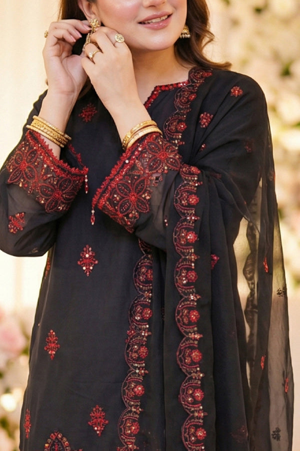 Sana & Sara Luxury Lawn'26 D#883