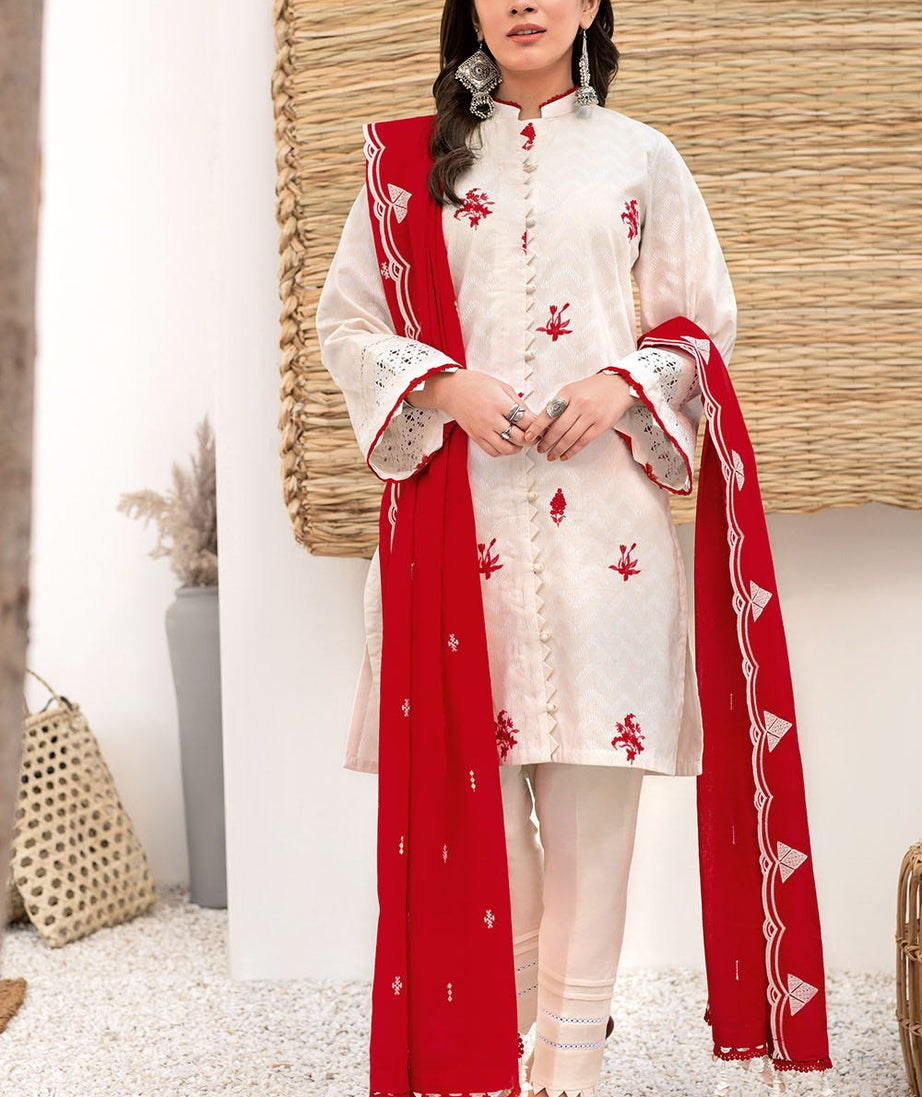 Gul Ahmed Emb Lawn'21 CL-1063