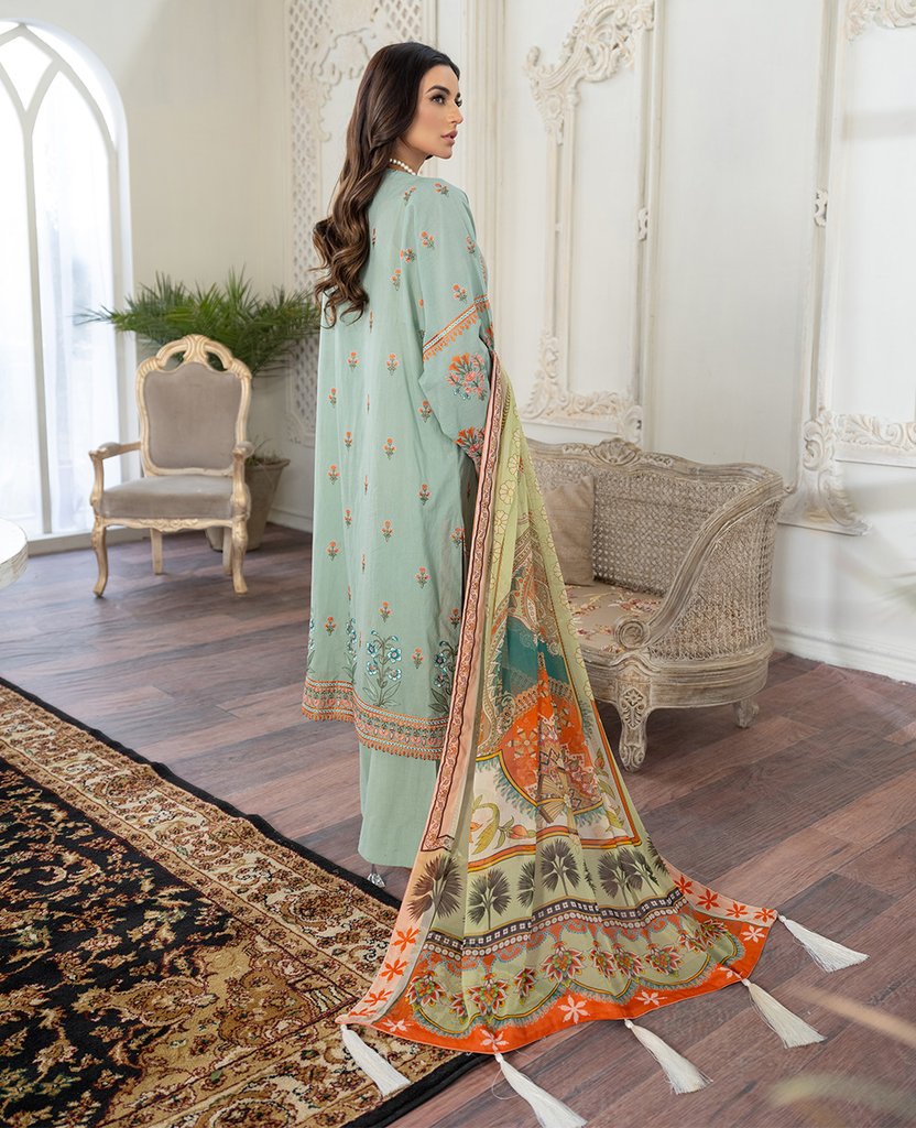 Freesia Luxury Lawn`21 D#01