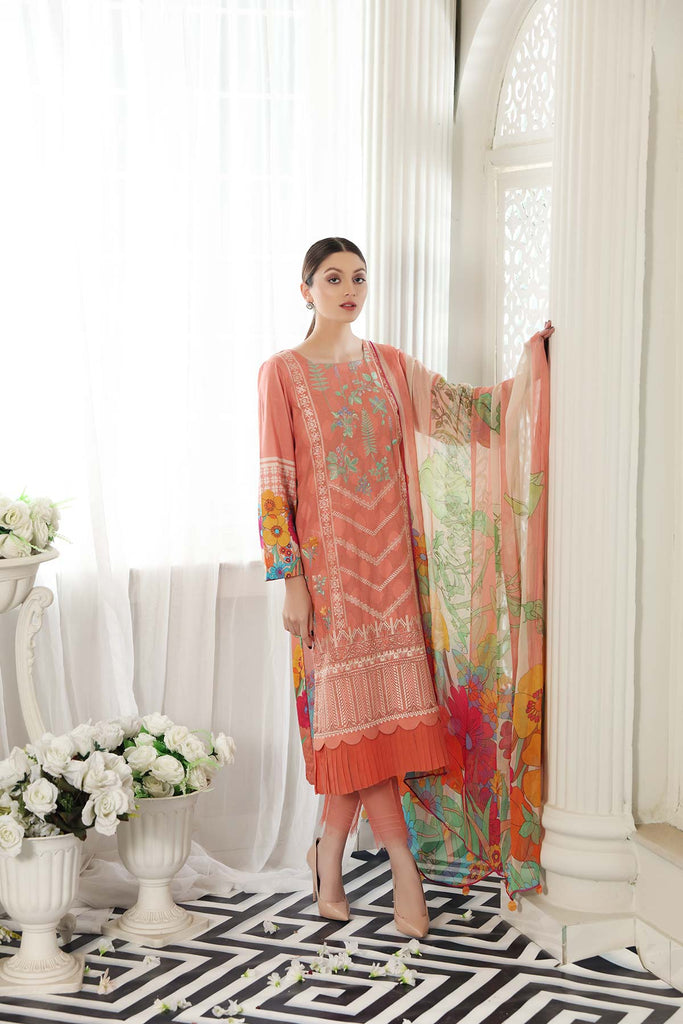 Charizma Reem Emb Lawn`21 V-1 RM#11