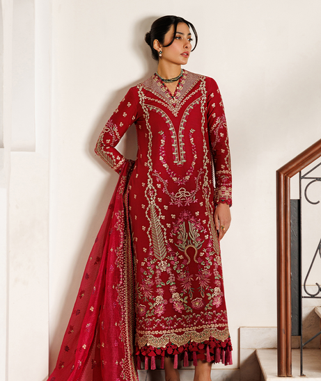 Emaan Adeel Mirabelle Lawn`26 (GARDENIA GLOW)