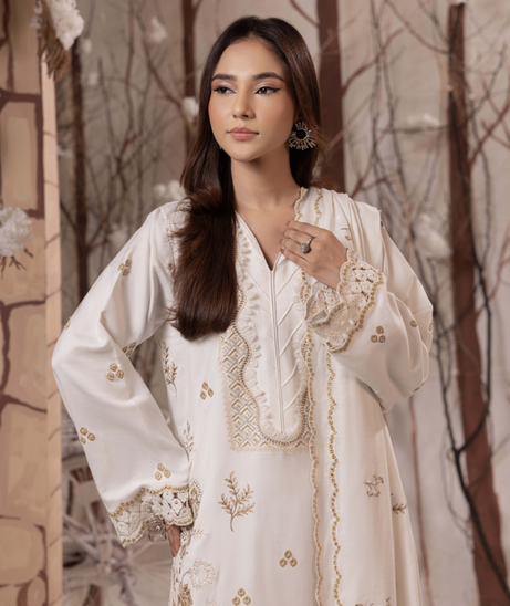 Hamdam Irina Peach Wool`25 D#07